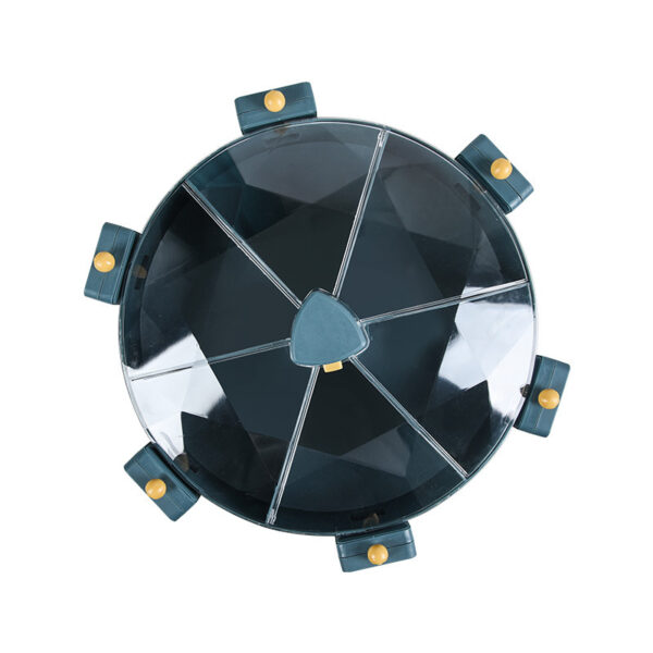 Wall-Mounted Grain Dry Food Dispenser Rotating For Kitchen - Image 4