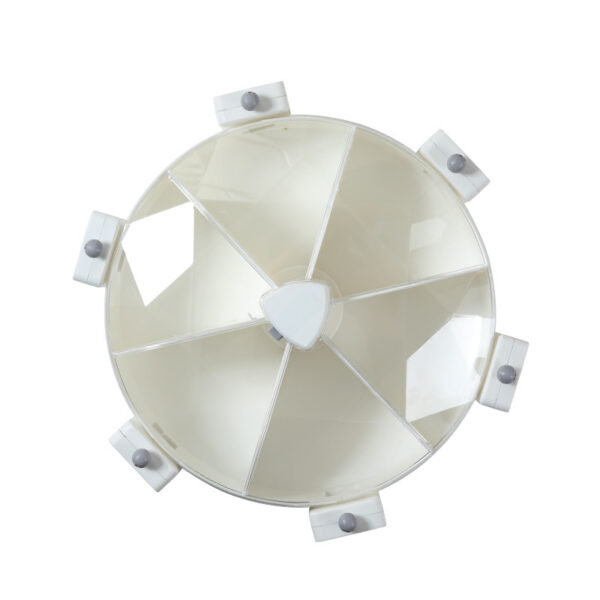 Wall-Mounted Grain Dry Food Dispenser Rotating For Kitchen - Image 2