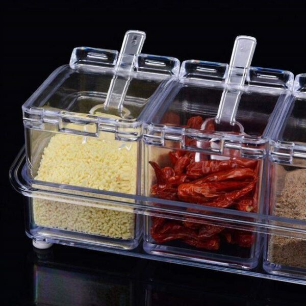 Seasoning Storage Box Spices Condiment Dispenser - Image 4
