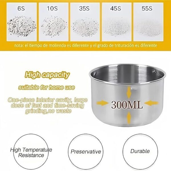 Heavy Duty Grinder Beans Spices Cereals Nut Bean Bean Grinder - Image 4