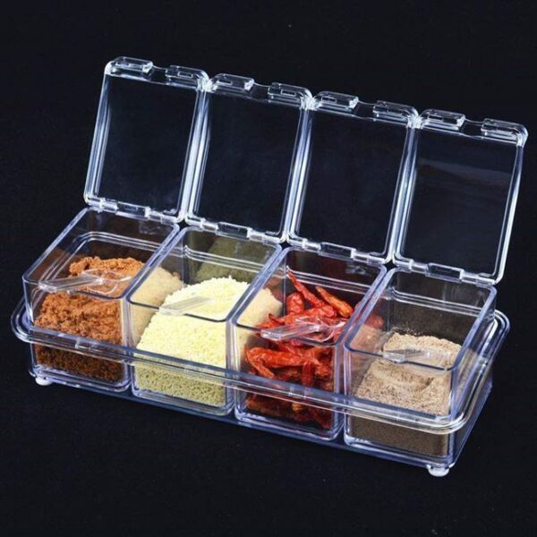 Seasoning Storage Box Spices Condiment Dispenser - Image 2