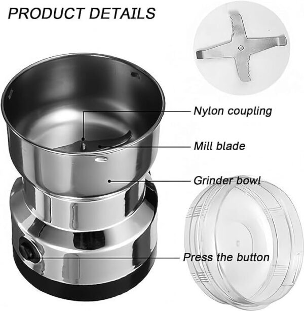 Heavy Duty Grinder Beans Spices Cereals Nut Bean Bean Grinder - Image 3